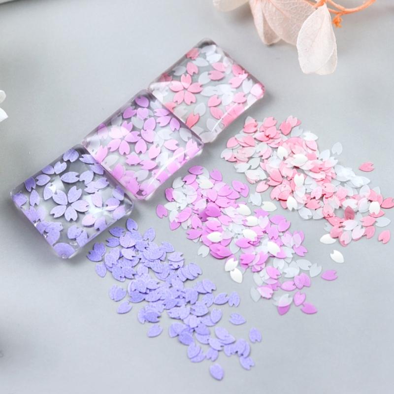 Flower Sequin Petals Pigment Filler For DIY Nail Art UV Crystal Epoxy Resin Mold Filling Crafts Jewelry Accessories