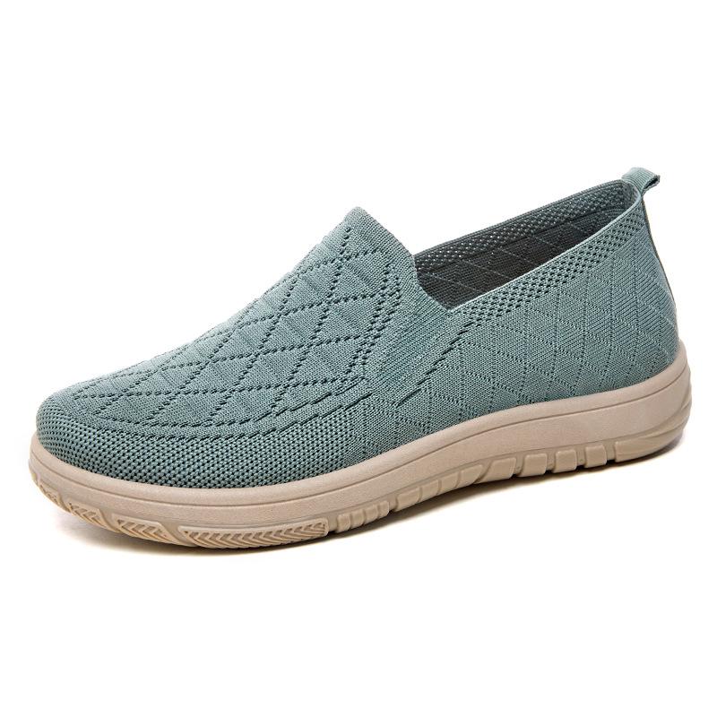 Women's Summer Low-Cut Flat Shoes - Soft Sole, Comfortable and Versatile for Moms