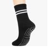 Women's Anti-Slip Breathable Pilates Socks Knitted Crew Socks for Yoga Barre Home Sports Fitness Customizable for Autumn