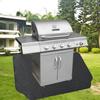 50x36in Black Outdoor Oil Proof Environmental Protection Barbecue Mat BBQ Grill Oven Floor Mat