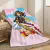 Cardcaptor Sakura Throw Lightweight 240g Flannel Blanket Soft Skin-friendly for Summer Cooling