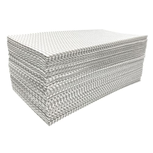 Shinmei Antibacterial Counter Cloths, Gray, 100 Sheets