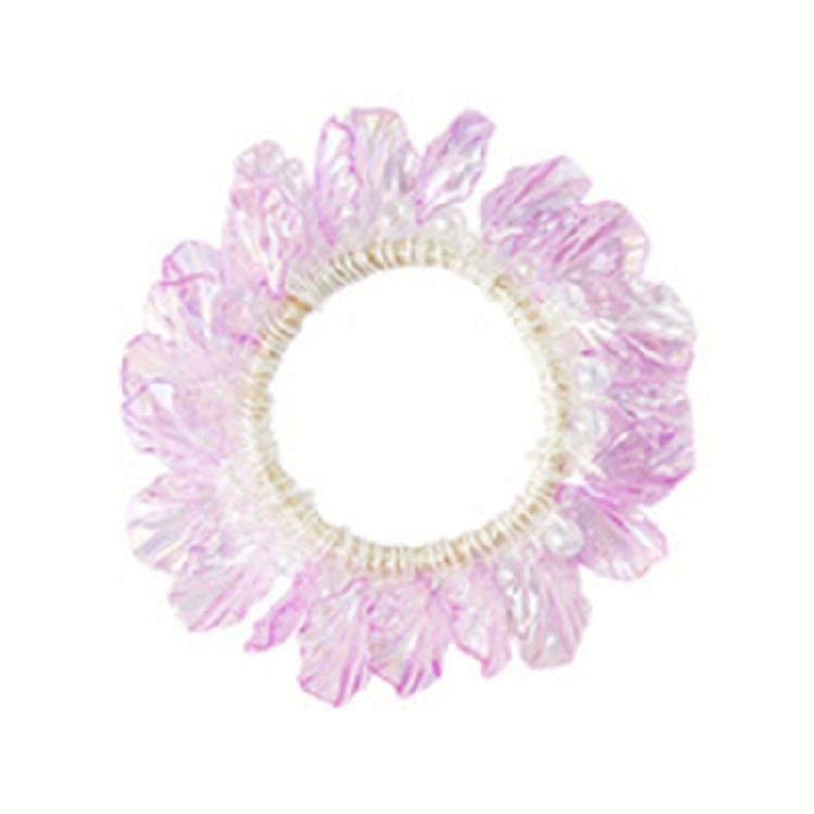 Trendy Shell Pearls Hair Rope Offering Comfort and Style Comfortable Scrunchies Pneytail Holder For Fashion Women