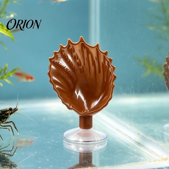 Colorful Aquarium Decor Betta Fish Hammock, Shell Resting Pad with Suction Cup, Aquatic Pet Supplies Bubble Nesting Habitat for Tank, Accessories Cup