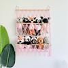 Cotton Stuffed Animal Storage Net With Wooden Rods For Nordic Style Room Decor Toys Blankets Soft