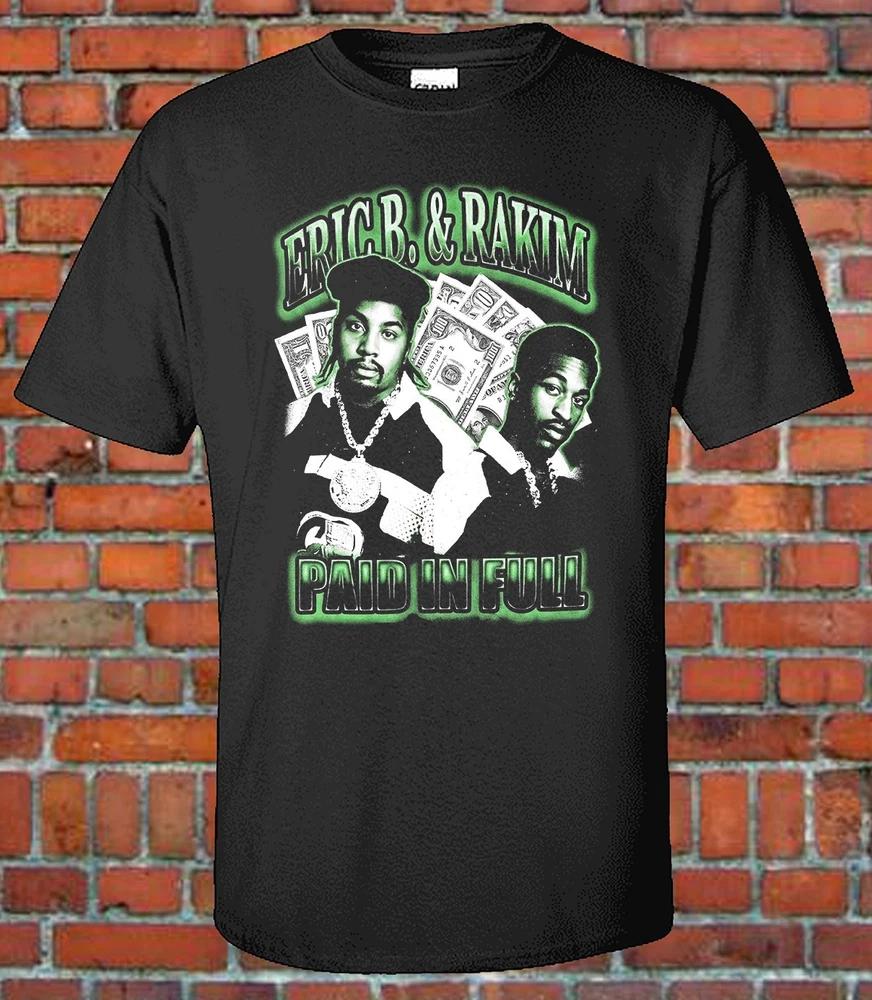 Eric and Rakim Bootleg Rap Tee M