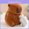 Adorable Capybara Hand Warmer Plush Pillow Soft Toy For Winter Cuddling And Comfort