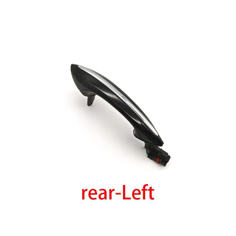 Black White Car Exterior Comfort Access Door Handle For BMW 5 7 Series F01 F02 F06 F10 520d 520i 525d 528i 530d 530i 51217231931
