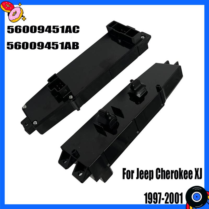 Car Accessories for Jeep Cherokee XJ 1997-2001 Front Left Electric Master Window Switch Glass Lifter Control Adjust Button Parts