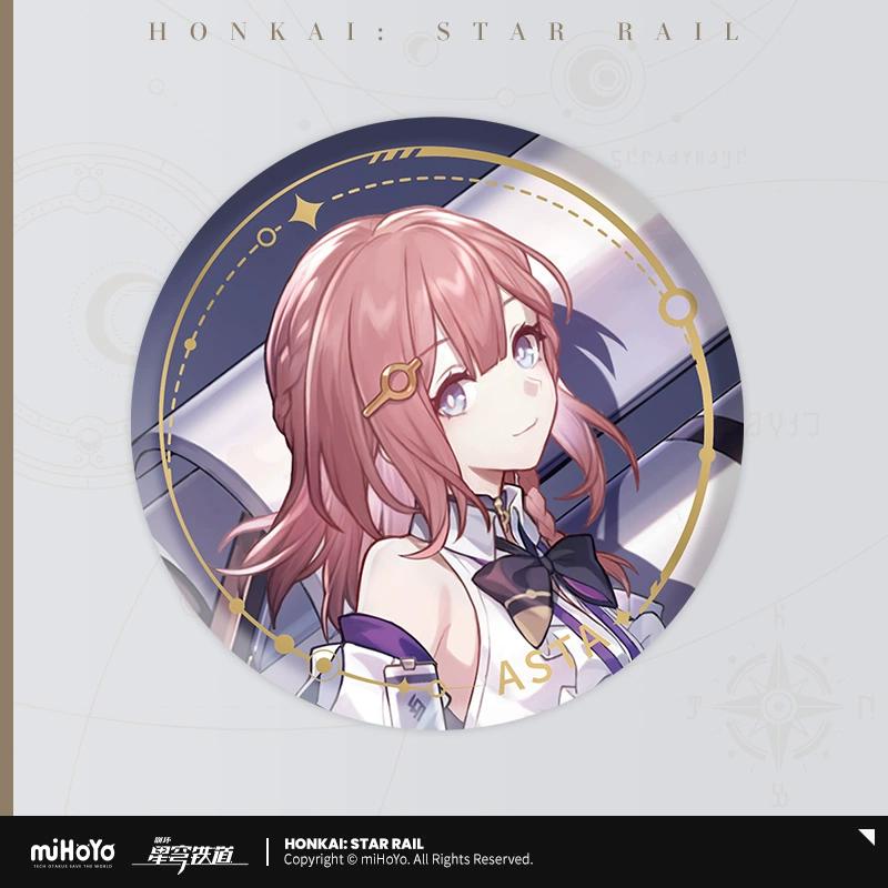 

Sunsyea Honkai Star Rail Official Merch miHoYo Original Authentic The Harmony Path Acrylic Stand Badge Keychain Robin Sunday