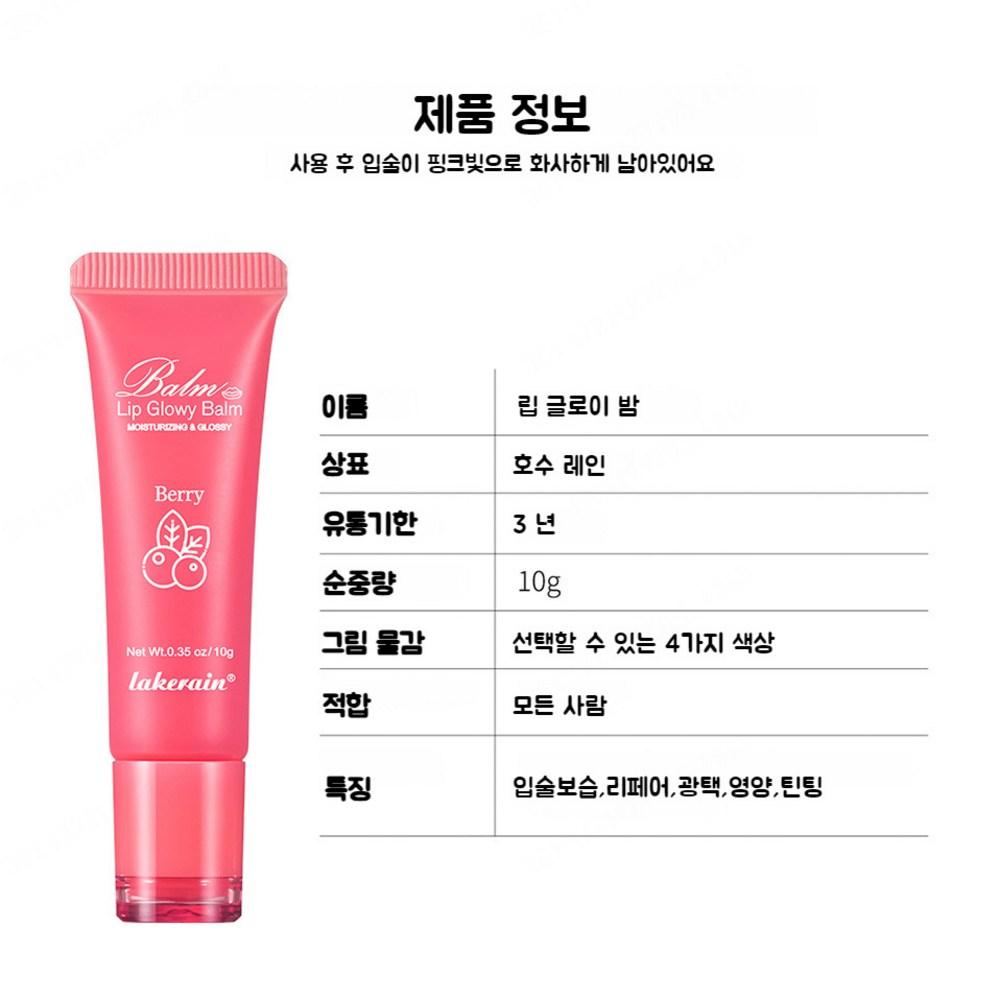 Fruity Lip Balm, Lip Wrinkle Relief Moisturizing Lip Balm, Glossy Lip Balm - Grape Flavor, 1 Piece