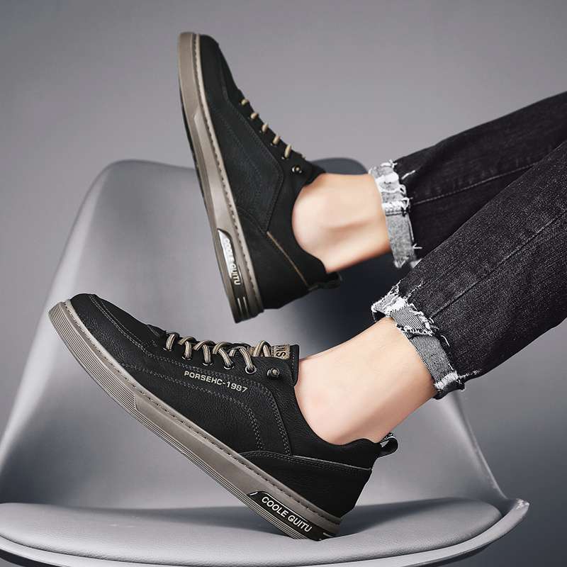 Chef Shoes Men's Summer Kitchen Work Work Waterproof, Non-slip and Oil-proof Labor Insurance Men's Shoes Sports Casual Black Board Shoes