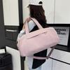 Large-capacity storage luggage bag, casual outdoor portable travel bag, multi-functional water-resistant gym bag