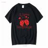 I Love Ladybugs Bugs Biologist Insects T Shirt Long or Short Sleeves Vintage Washed Streetwear Stylish Slightly Homme