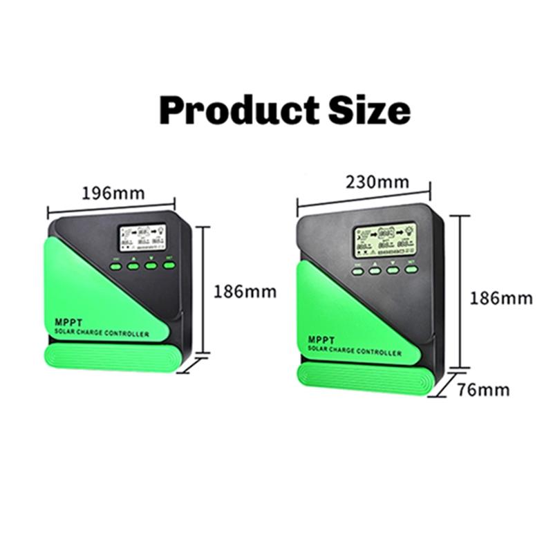 A20F-Solar Charge Controller MPPT Solar Panel Solar Charge Regulator 12V 24V Battery PV Input 100VOC