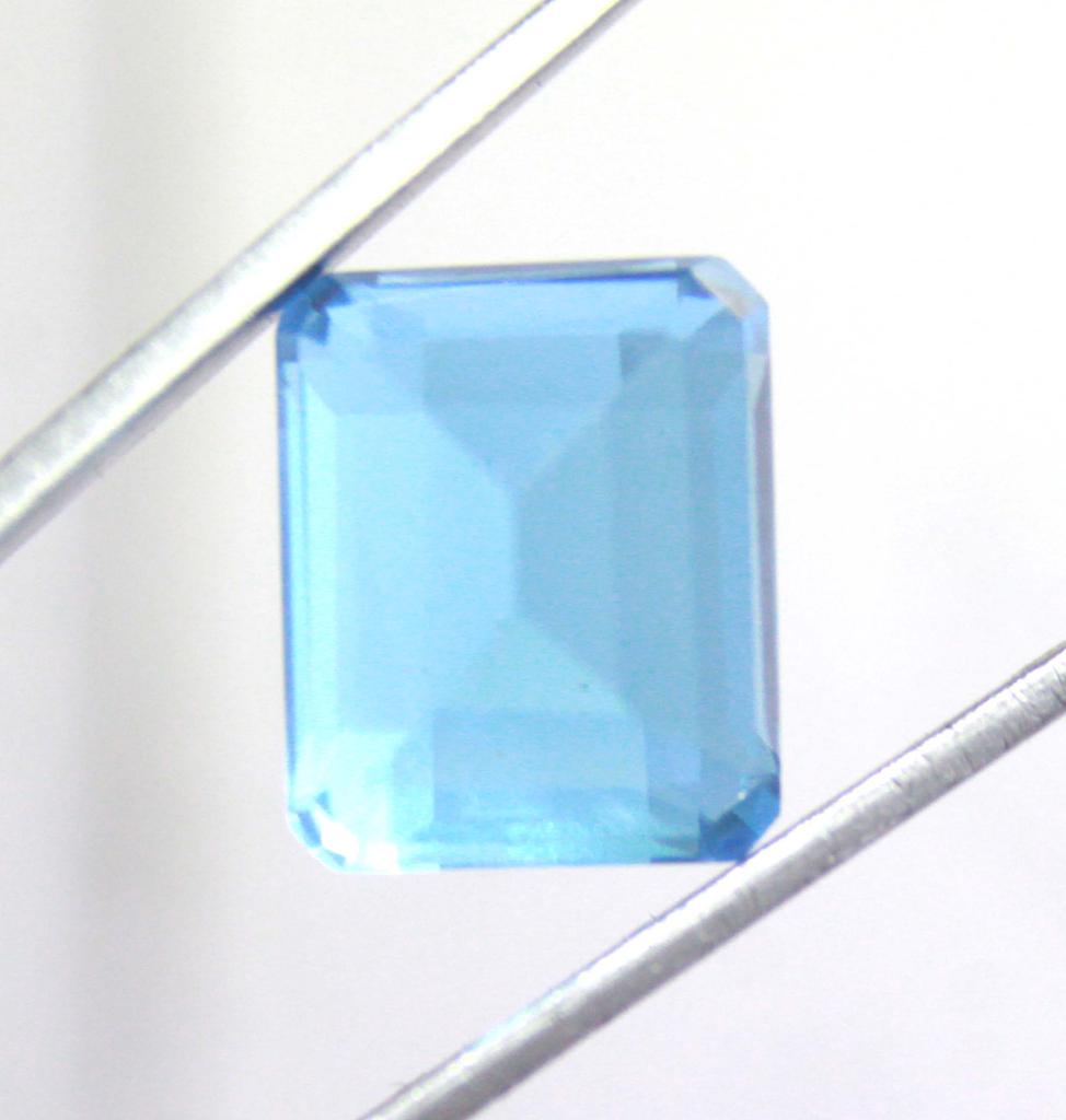 21.20 Carat Fabulous Purple Alexandrite Emerald Shape Russia Certified Gemstone SN45