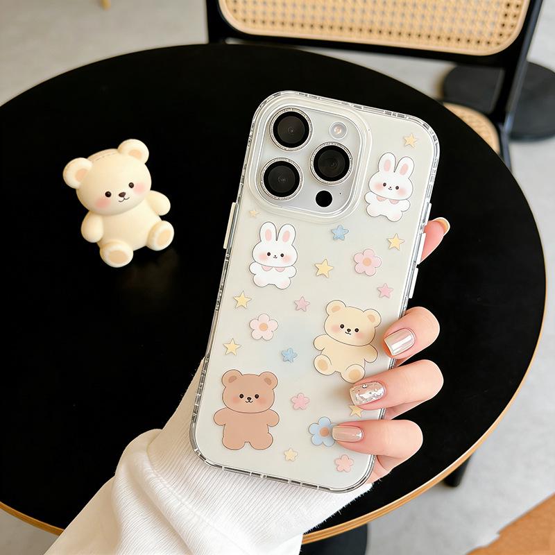 Glossy Cute iPhone 17 Pro Max/16 Pro/15 Pro Case - New Model