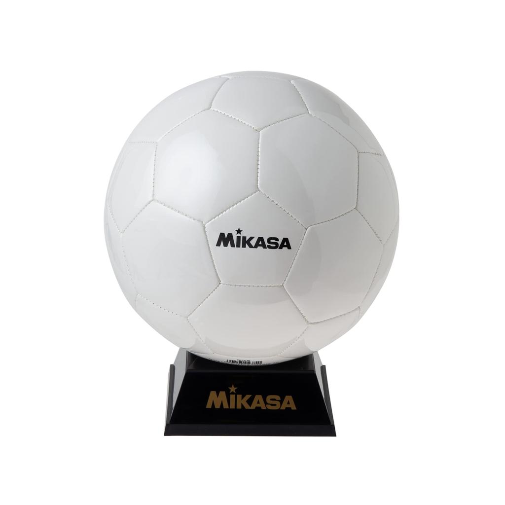 MIKASA Soccer Ball, Size 5, Souvenir Mascot Ball, White, PKC5-W, No Recommended Internal Pressure (kgf/cm2)