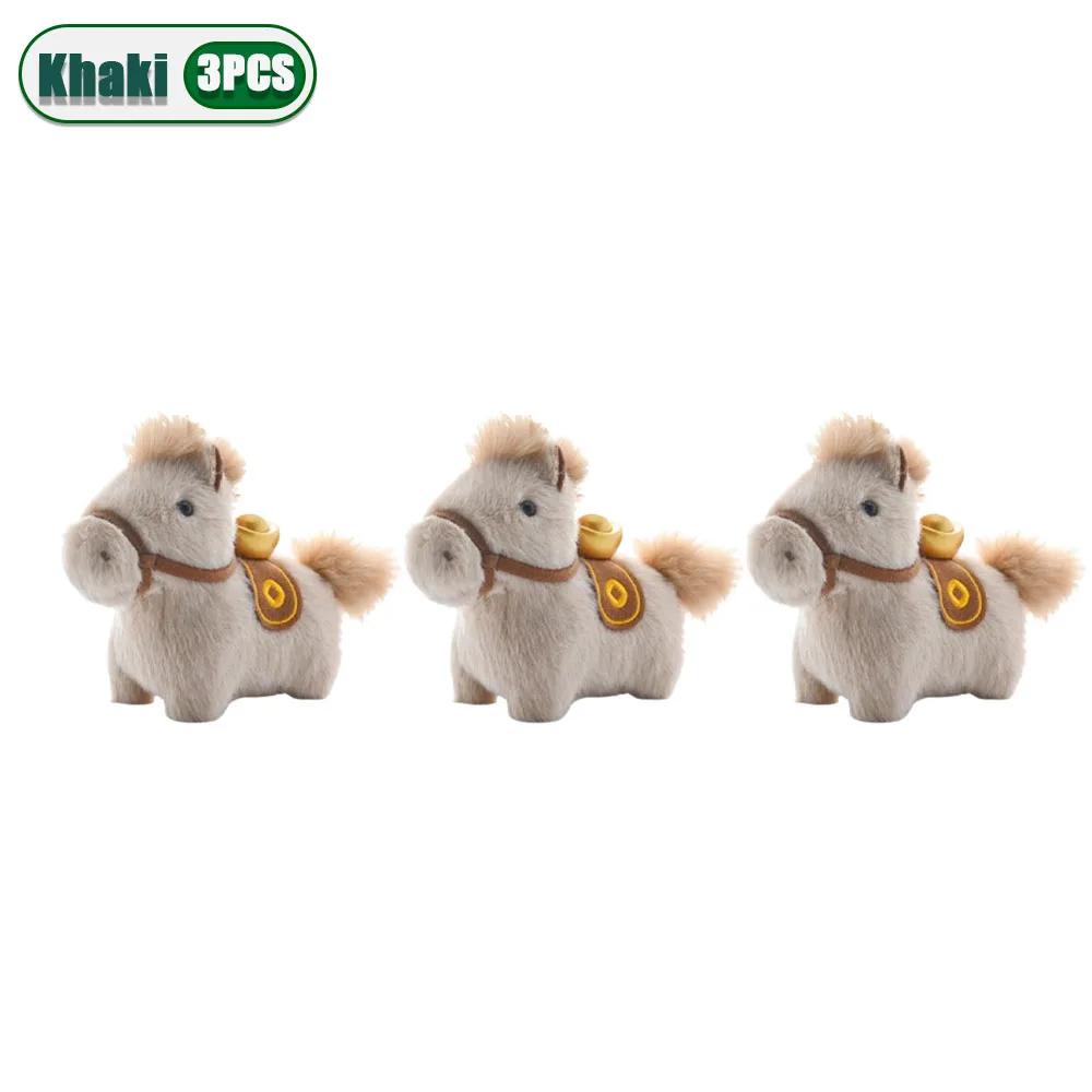 1-20 Stück Neu Heiß Verkauft Pony Plüsch Schlüsselanhänger Anhänger Maskottchen Puppe Schreibtisch Pony Rucksack Anhänger Plüschpuppe Ornament Kreative Geschenke