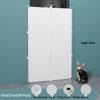 Indoor Pet Barrier: Dog & Cat Net Rail for Doorways and Balconies