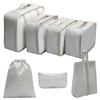 Packing Cubes for Suitcases 7Pcs Luggage Organizers Bags for Travel Waterproof Packing Cube Storage Bags for Suitcases