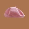 Wzcx  New Korean Version Hollow Solid Color Breathable Beret Casual Tide Summer Adjustable Women'S Hat Adult Cap