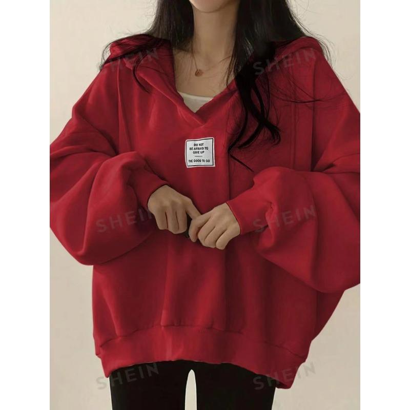 Modische, lässige Langarm-Kapuzenpullover und Sweatshirts für Damen