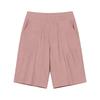 Sommer 2026 High Waist Baumwoll-Leinen Lässige Lockere Shorts mit Taschen