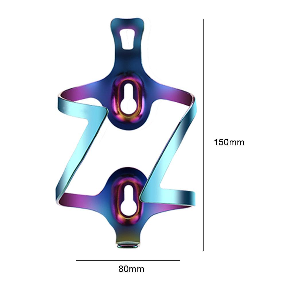 Lightweight Aluminum Alloy Bicycle Water Bottle Cage Bright Multicolor Cycling Accessories for Drink Holder Mount