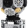 Electric Mechanical Unit Model MOC Building Block Technical Bricks Assembly Autobiographical Gear Earth Ball With Power Function