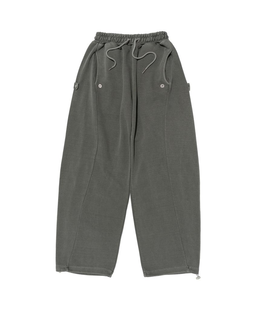 CARGOBROS FOR WOMAN Side Snap Pigment Training Pants (Khaki)