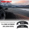 Mata na deskę rozdzielczą z osłoną przeciwsłoneczną na konsolę środkową Anti UV do Mini Cooper Aceman J05 2024 2025 Premium Flanelowa Mata Ochronna Osłona Przeciwsłoneczna