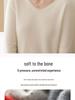 Women's V-Neck Cashmere Long Sleeve Sweater - Autumn/Winter Knitwear Pullover