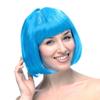 Funny Women Bobo Wig Pink Short Straight Hair Cosplay Party Bob Hair  Makeup Party