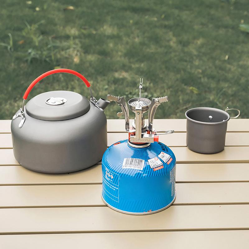 Camping Accessories Gas Cooker Portable Outdoor Camping Ultra Light Picnic Cooking Camp Stove Survival Furnace