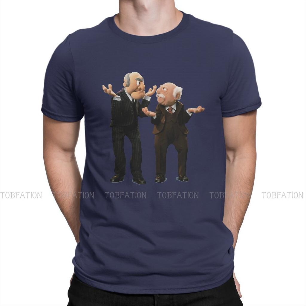 Statler And Waldorf What Look Each Other T Shirt Classic Grunge High Quality Tshirt Large Oneck Streetwear
