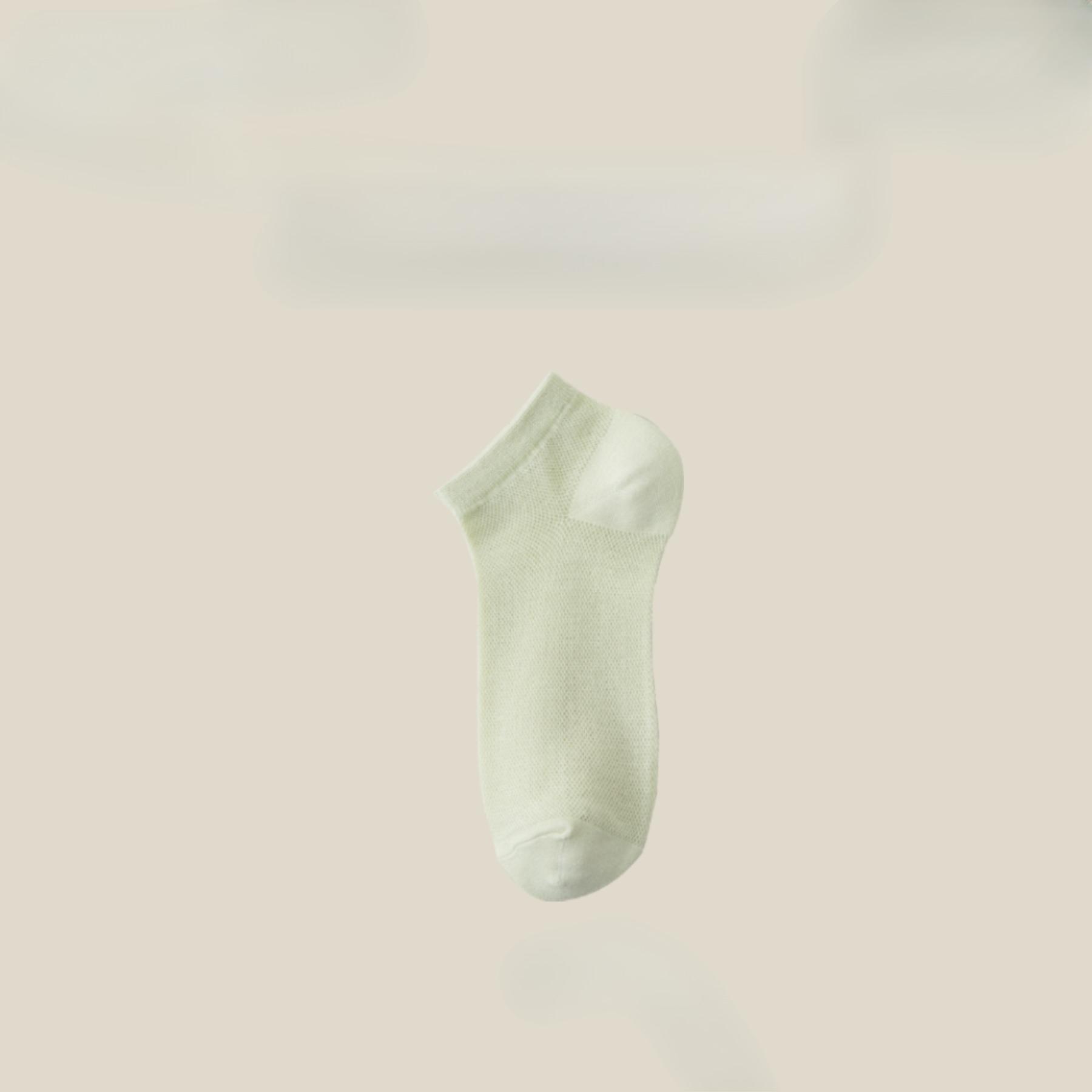 

Женские тонкие весенне-летние влагоотводящие сетчатые дышащие носки-невидимки с нескользящей пяткой 1 pair зелёный