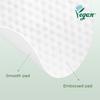 Dewycel [1+1] Vegan Certified Vegetarian Toner Pad Salad Pad 70 Sheets (2 Pack)