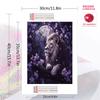 Lion Pattern  3pcs 100% Round Full Drill 5D DIY Diamond Painting Embroidery Cross Stitch Rhinestone Décor