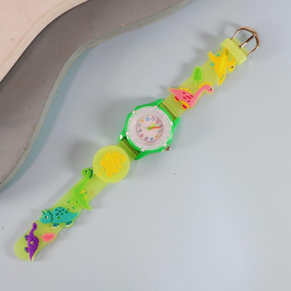 Cartoon Luminous Strap Children's Watch - Creative Birthday Gift for Elementary School Students