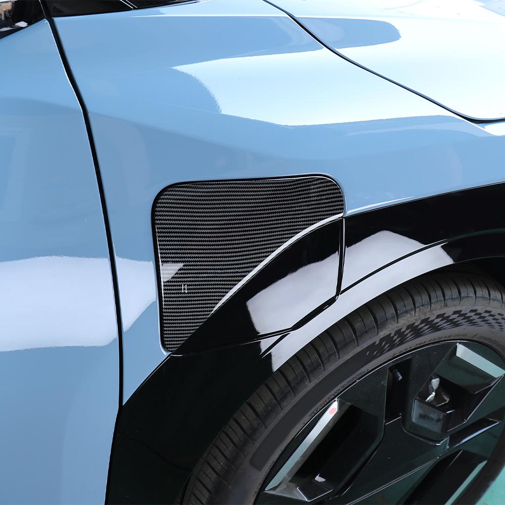 Automotive Exterior Trim For Kia EV3 2024 2025 2026 Left-Hand Drive Vehicles External Charging Port Panel Covers ABS Material