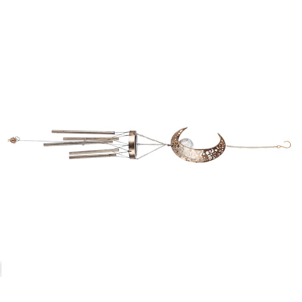 Solar Courtyard Lamp Retro Wind Chimes Pendant Ornaments Light Interior Decoration for Thanksgiving Birthday Gift