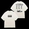 Camiseta Unisex de Algodón Puro He Warning 2026 World Tour Dates Camiseta Deportiva Casual para Exteriores - Verano para Hombre Algodón Gráfi...