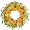 Artificial Flower Wreath Easter Valentines Day Hotel Restaurant Door Decorations