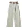 Women's Retro Fireworks Rhinestone Denim Jeans: Stylish Wide-Leg, Floor-Length Pants