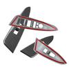 For KIA Sportage NQ5   2024 LHD Interior Accessories Window Lift Button Panel Sticker Cover Decoration Trim Styliing