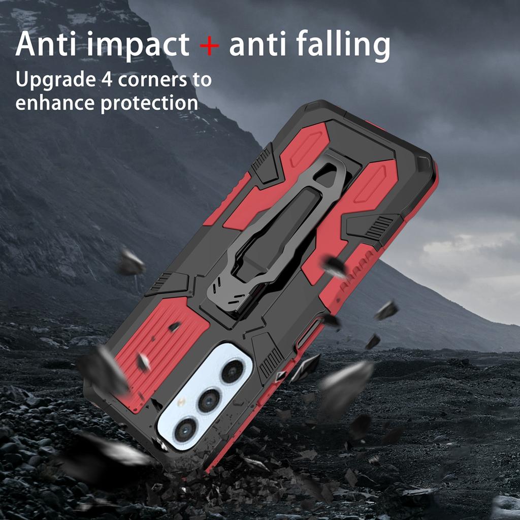Belt Clip Armor Phone Case for Samsung Galaxy A05 A05S A13 A14 A15 A23 A25 A32 A33 A35 A51 A53 A55 A71 A73 Plastic Stand Cover