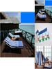 Minimalist Striped Cotton Beach Towel With Absorbent Quickdry Fabric For Adults Outdoor Use