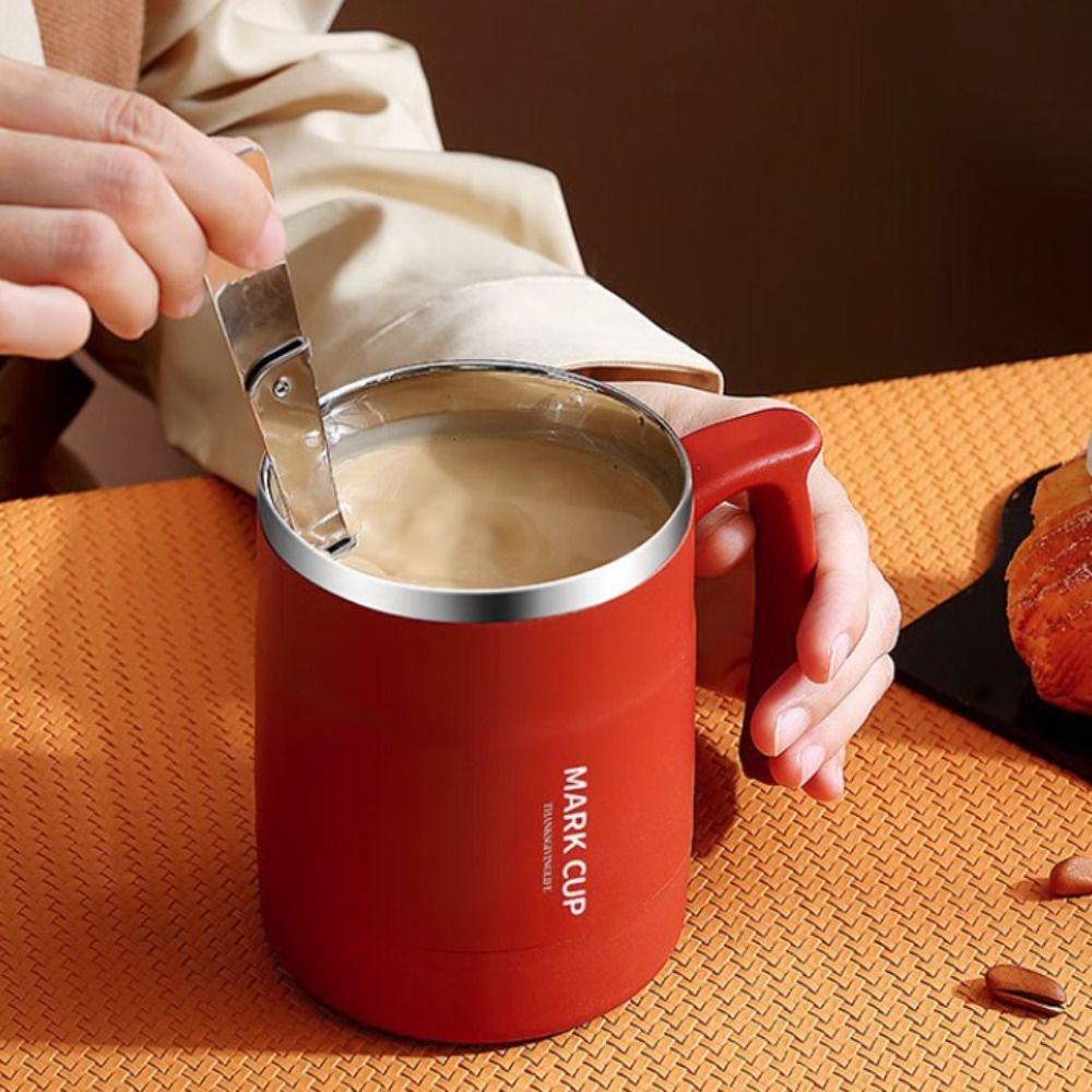Anti-scalding Thermal Coffee Mug Double-layer Insulated Water Cup Durable Thermal Cup  Office