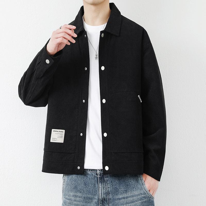 Autumn and Winter New Men's Jacket Cardigan Baseball Jersey Casual Jacket Sports Outdoor Men's Loose and High-end